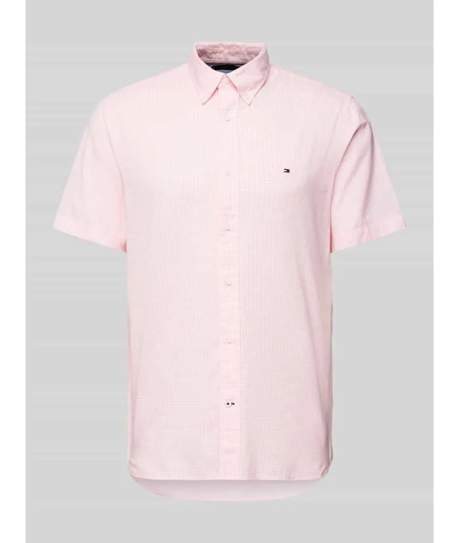 obrazek 1 Koszula casualowa z wyhaftowanym logo model ‘GINGHAM’