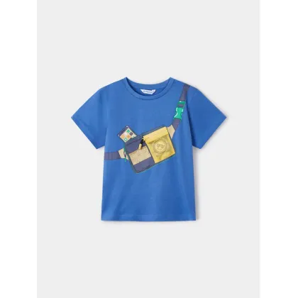 Zdjęcie Mayoral T-Shirt 3018 Niebieski Regular Fit