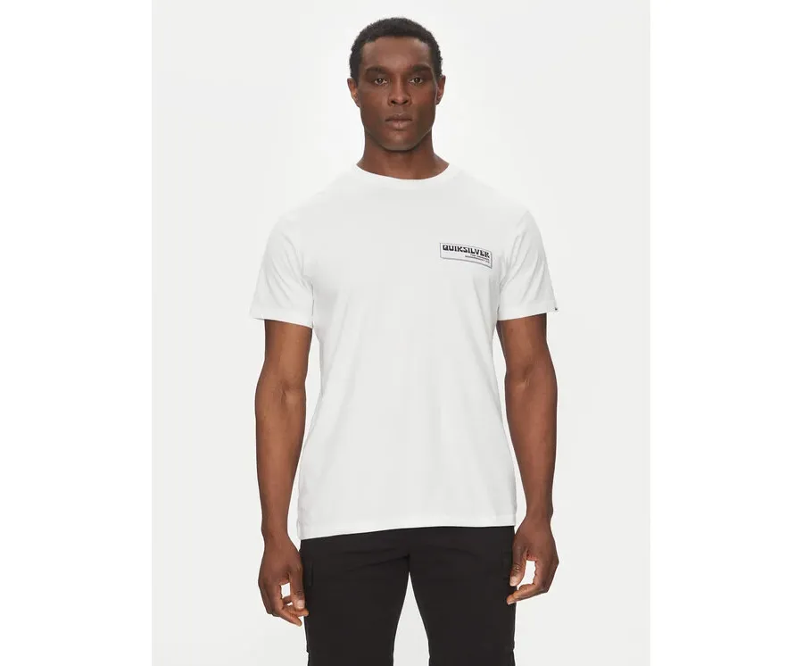 obrazek 1 Quiksilver T-Shirt EQYZT08095 Biały Regular Fit