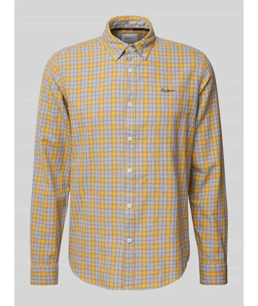 obrazek 1 Koszula casualowa o kroju regular fit z kołnierzykiem typu button down model ‘ARCHIE’