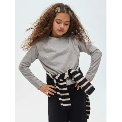 Zdjęcie Mayoral Bluzka 7.055 Szary Regular Fit