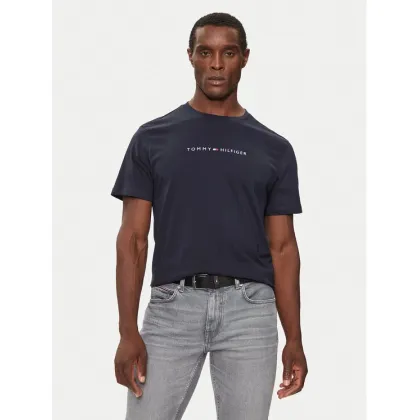 Zdjęcie Tommy Hilfiger T-Shirt UM0UM03344 Granatowy Regular Fit