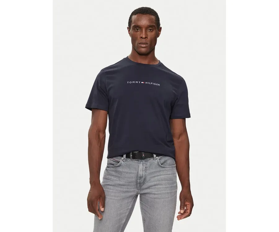 obrazek 1 Tommy Hilfiger T-Shirt UM0UM03344 Granatowy Regular Fit