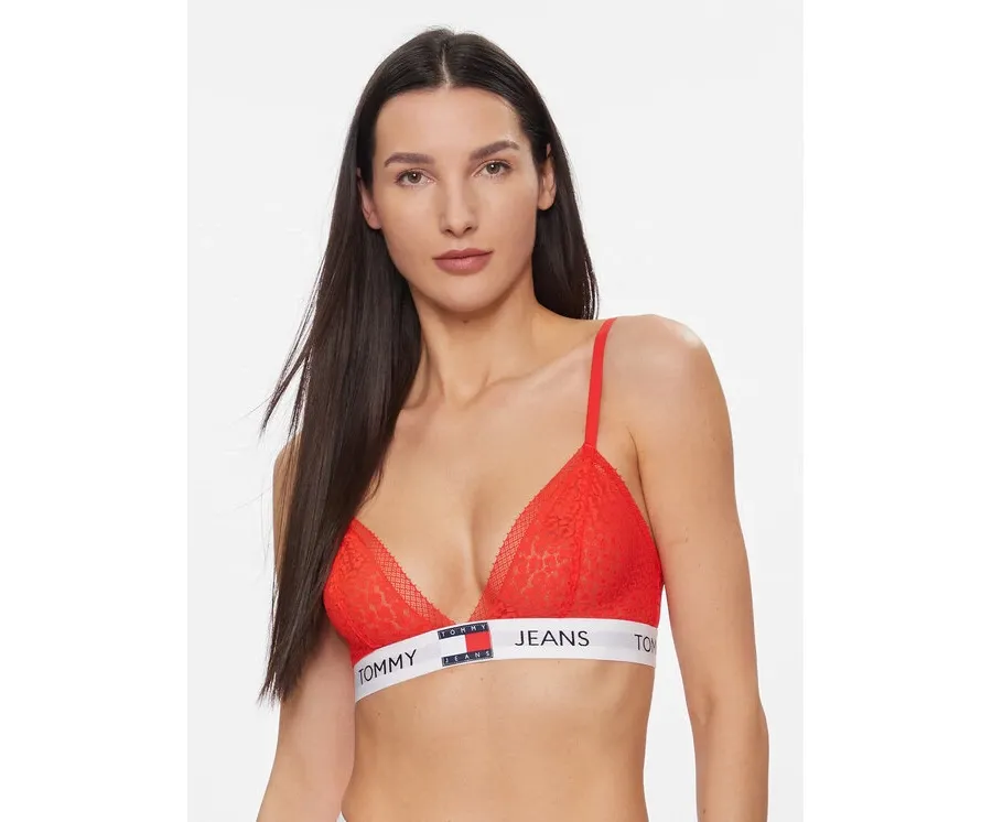 obrazek 1 Tommy Jeans Biustonosz braletka UW0UW05156 Czerwony
