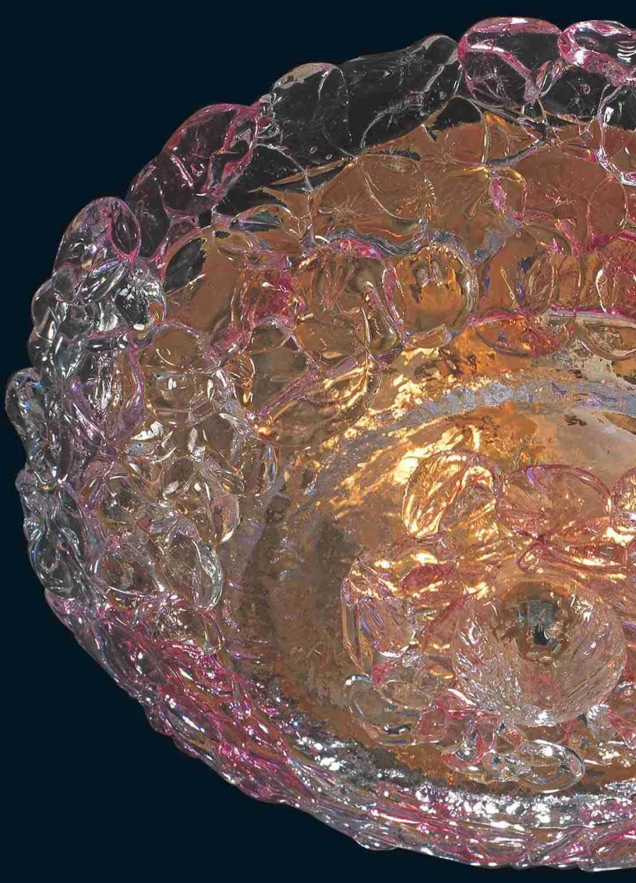 obrazek 3 Ciekawa Lampa sufitowa ze szkła Murano Meteora