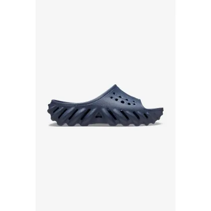 Zdjęcie Crocs klapki Echo Slide damskie kolor niebieski 208185.STORM-BLUE