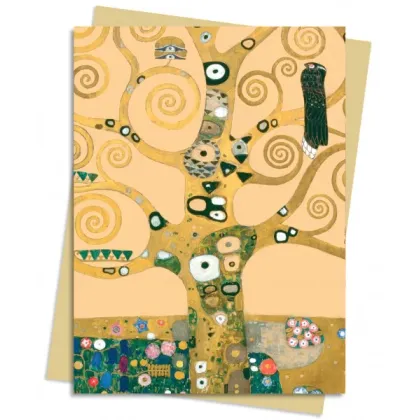Zdjęcie Pakiet kartek na życzenia (Klimt: Drzewo życia) - Flame Tree Publishing