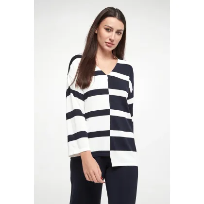 Zdjęcie Sweter damski w paski JOSEPH RIBKOFF Joseph Ribkoff