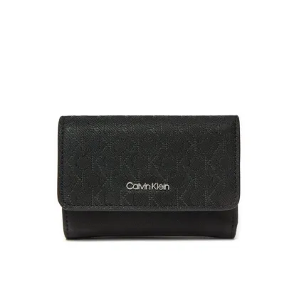 Zdjęcie Calvin Klein Mały Portfel Damski Ck Must Small Trifold_Mono K60K612829 Czarny