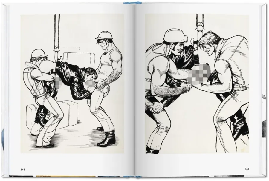 obrazek 7 Książka The Little Book of Tom: Blue Collar - Taschen