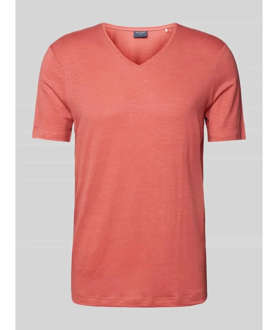 obrazek 1 T-shirt z dekoltem w serek