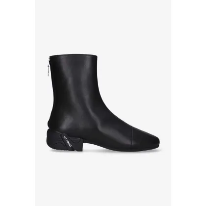 Zdjęcie Raf Simons sztyblety skórzane Solaris Hight męskie kolor czarny HR780010L-3