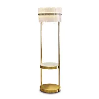 Zdjęcie Mosiężna lampa podłogowa H.169xDia.49 cm