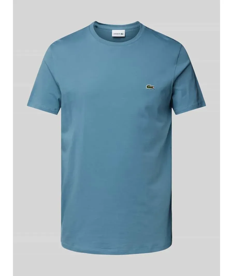 obrazek 1 Lacoste T-Shirt TH6709 Błękitny Regular Fit