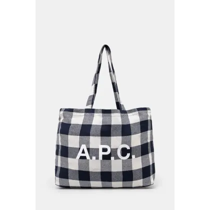 Zdjęcie A.P.C. torebka Shopping Diane kolor granatowy COGZX-M61443