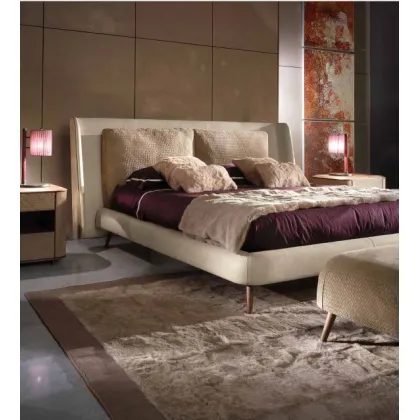Zdjęcie Designerskie łóżko Angelina z zagłówkiem, queen size - Ulivi Salotti