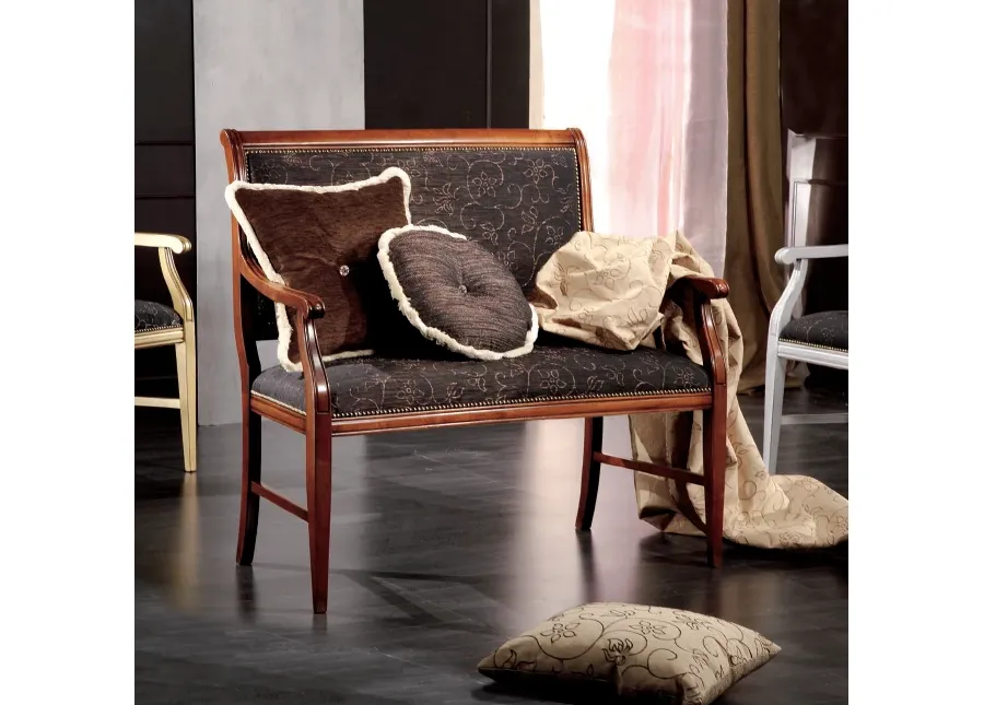obrazek 1 Gustowna sofa 2 osobowa tapicerowana - Fratelli Mirandola