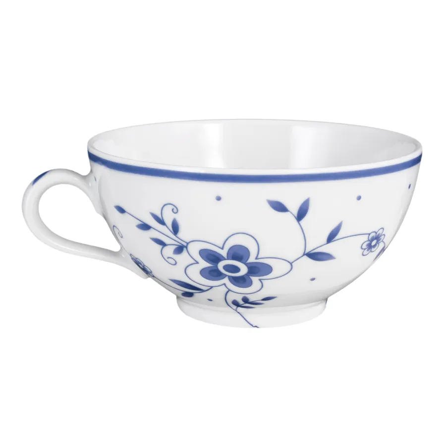 obrazek 2 Porcelanowa filiżanka do herbaty zdobiona ozdobnym kwiatowym wzorem – Tettau