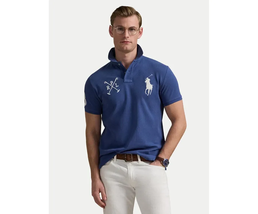 obrazek 1 Polo Ralph Lauren Polo 710978082003 Granatowy Custom Slim Fit
