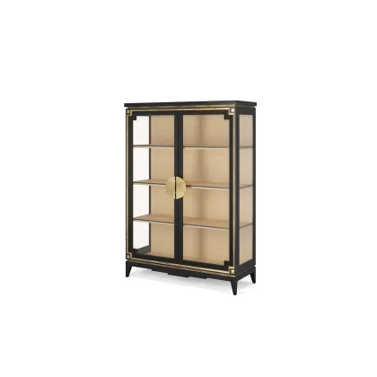 Zdjęcie Witryna w stylu Deco z mosiężnymi elementami