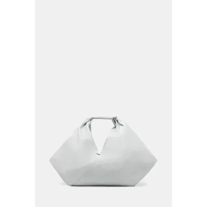 Zdjęcie MM6 Maison Margiela torebka Japanese Draped kolor szary SB5WC0019