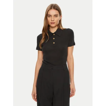 Zdjęcie Tommy Hilfiger Polo WW0WW44446 Czarny Slim Fit