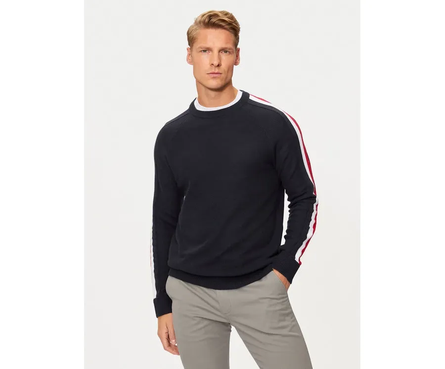 obrazek 1 Hechter Paris Sweter 65011 142806 Granatowy Regular Fit