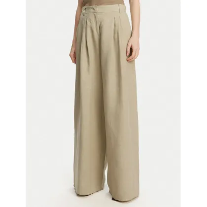Zdjęcie Marella Spodnie palazzo Zama 2513131132200 Khaki Regular Fit