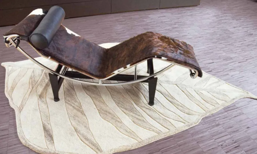 obrazek 2 Designerski włoski dywan w kształcie liścia - Sartori Rugs