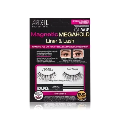 Zdjęcie Ardell Magnetic Megahold Liner & Lash Demi Wispies Rzęsy 1 szt. Schwarz