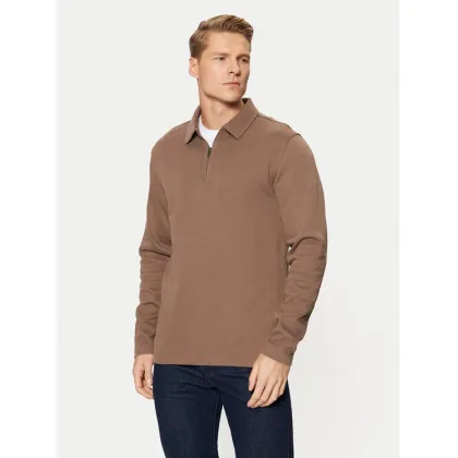 Zdjęcie Selected Homme Polo 16095710 Brązowy Regular Fit