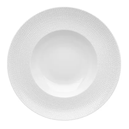 Zdjęcie Porcelanowy talerz do zupy Mar z ornamentem inspirowanym koralowcami i muszlami - Vista Alegre