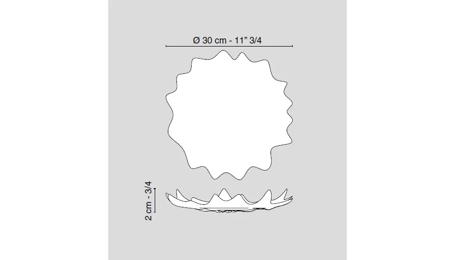 picture 5 Designers pearl-shaped plate on the elegant tables