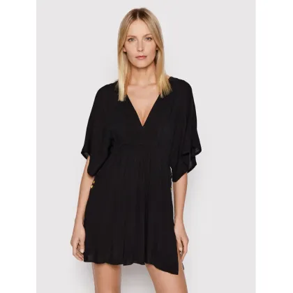 Zdjęcie Lauren Ralph Lauren Sukienka plażowa 20151080 Czarny Relaxed Fit LAUREN RALPH LAUREN