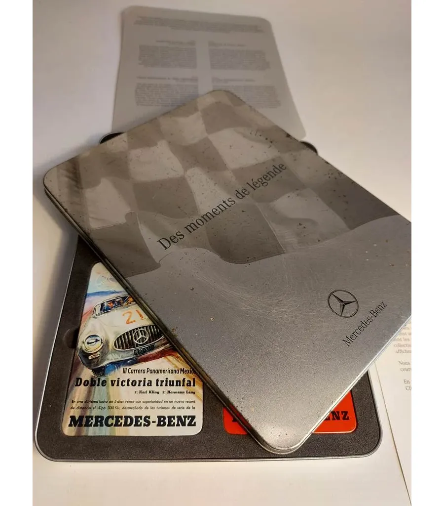 obrazek 11 Oryginalne magnesy na lodówkę Mercedes - prezent Vintage dla fana marki