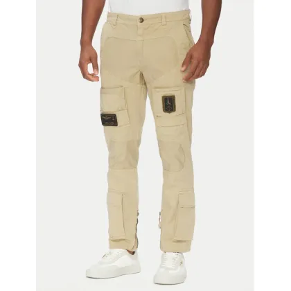 Zdjęcie Aeronautica Militare Spodnie materiałowe 251PA1387CT1493 Beżowy Regular Fit