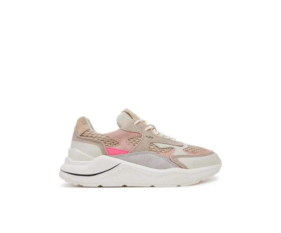 obrazek 1 D.A.T.E. Sneakersy Fuga  W421-FG-ET Brązowy