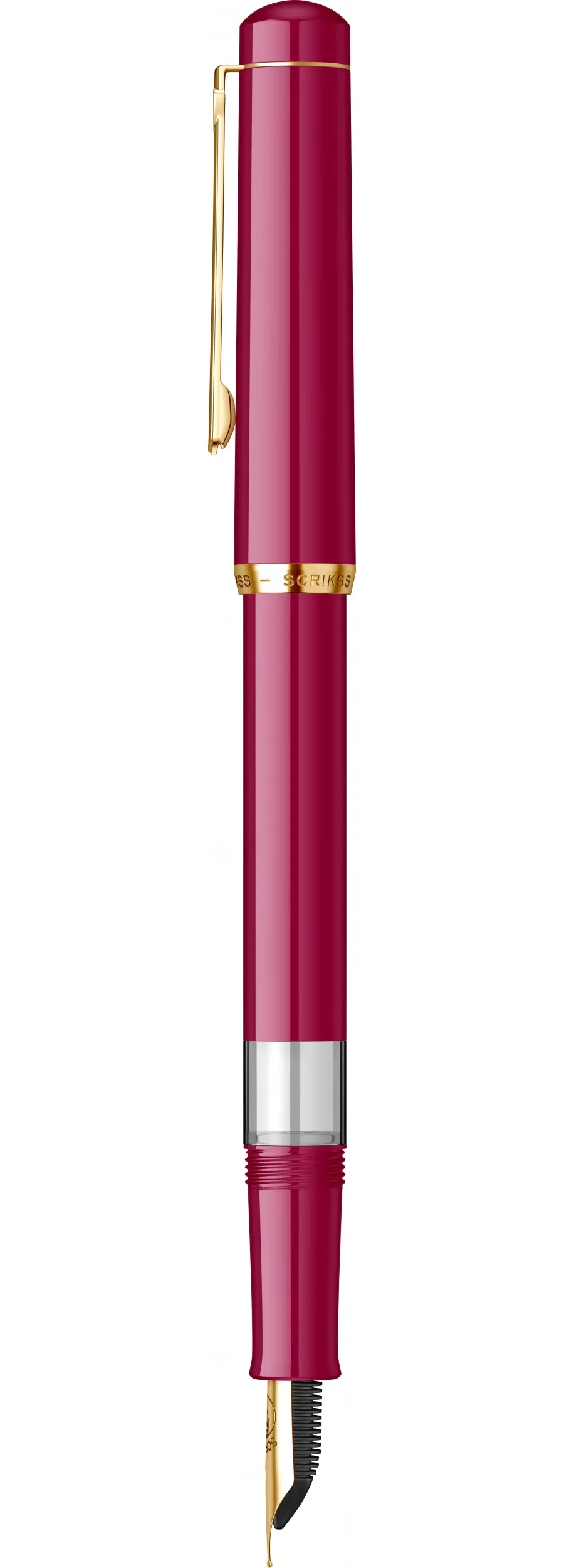 obrazek 2 Prezentowe pióro wieczne w kolorze purpurowym