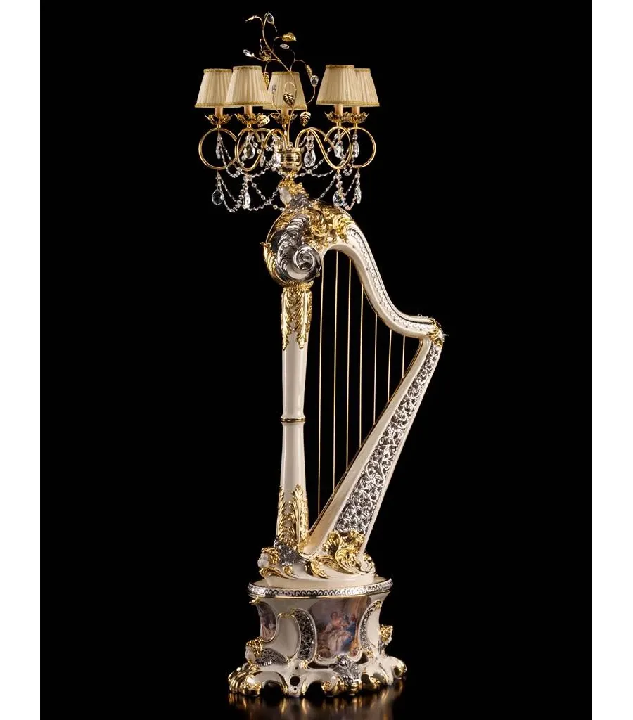 picture 1 Floor lamp made of ceramics