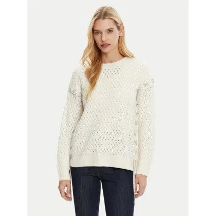 Zdjęcie Guess Sweter W5RR13 Z3KY0 Écru Regular Fit