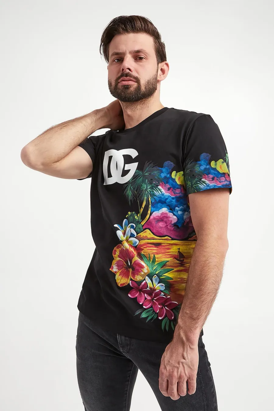 obrazek 1 T-shirt męski DOLCE & GABBANA Dolce & Gabbana
