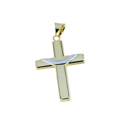 Zdjęcie Wyjątkowy męski krzyż z włoch 33x24mm