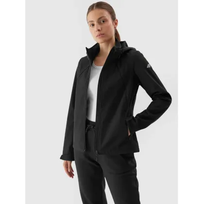 Zdjęcie 4F Kurtka softshell 4FAW23TSOFF152 Czarny Slim Fit