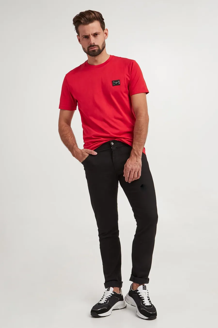 obrazek 1 T-shirt męski z logo DOLCE & GABBANA Dolce & Gabbana