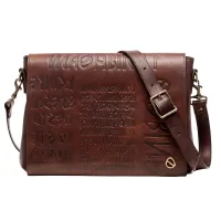 Zdjęcie Niepowtarzalna torba skórzana na dokumenty - Ikunico