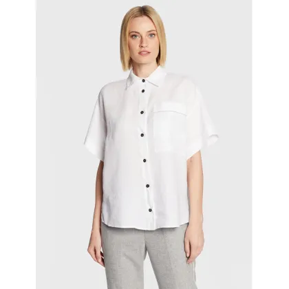 Zdjęcie Peserico Koszula S06048T0 Biały Relaxed Fit