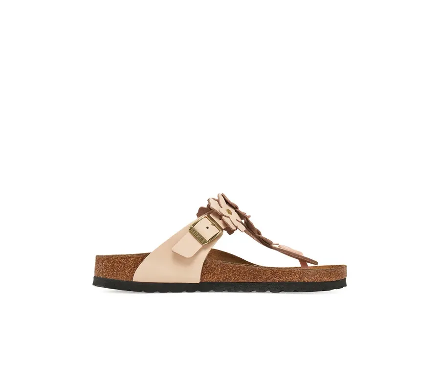 obrazek 1 Birkenstock Japonki Gizeh Flowers 1029304 Różowy