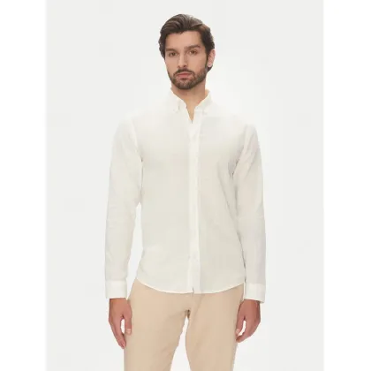 Zdjęcie Lindbergh Koszula 30-203344B Biały Relaxed Fit