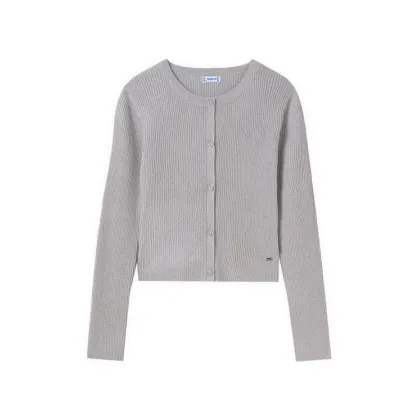 Zdjęcie Mayoral Kardigan 6350 Szary Slim Fit