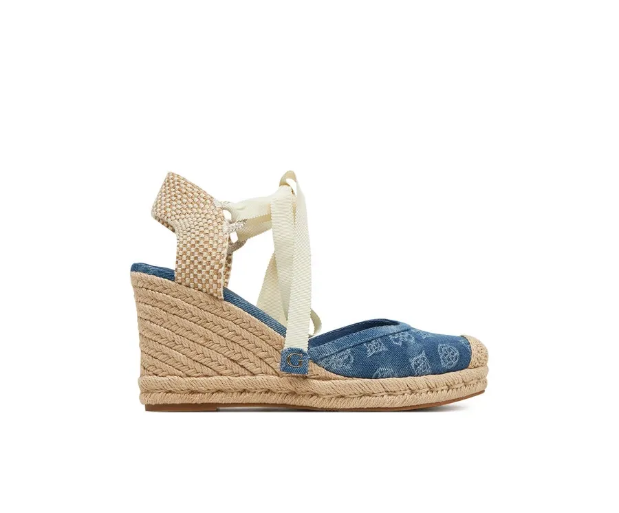 obrazek 1 Guess Espadryle FLJCYR DEN04 Niebieski